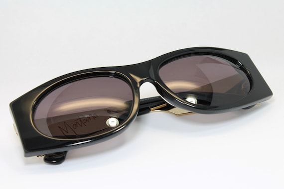Thick CLAUDE MONTANA 584 1018 Black Gold Amazing Rare Unique True