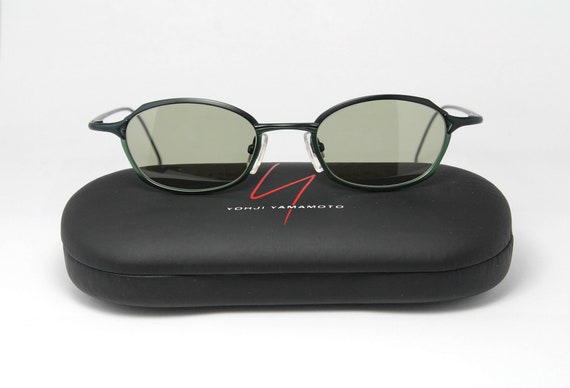 YOHJI YAMAMOTO ヴィンテージ サングラス 52-7201 Yohji Yamamoto 52 7201 2 – Vintage Frames Company