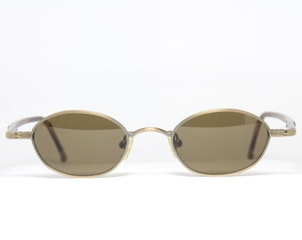 Kleines Oval MATSUDA 10634 AG Steampunk Cool Rare Vintage Sunglasses Lunettes Occhiali Bril Solglasögon Gafas LSE13