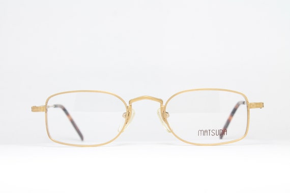 MATSUDA 10104 GP Matte Gold 47-21 Steampunk Rare Unique Original