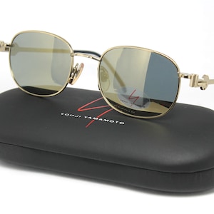 YOHJI YAMAMOTO 52-5106 Steampunk Ultra Rare Unique Vintage Sunglasses Lunettes Occhiali Solglasögon Bril Gafas LSE01