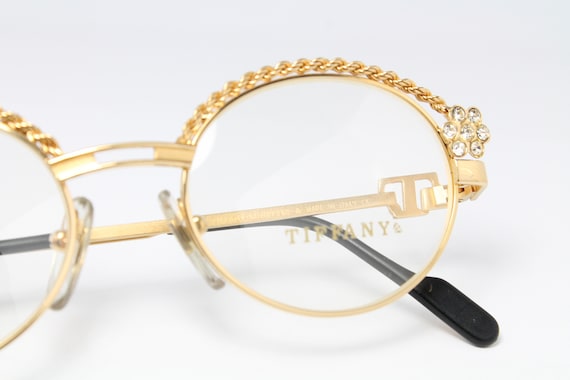TIFFANY T1/02 Jewelry 23K Gold Plated Rare Unique Vintage Luxury