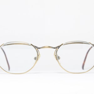 Steampunk MATSUDA 2856 AG Atique Gold Rare Unique Original Vintage Eyeglasses Frame Glasses Lunettes Bril Gafas Glasögon LSE01