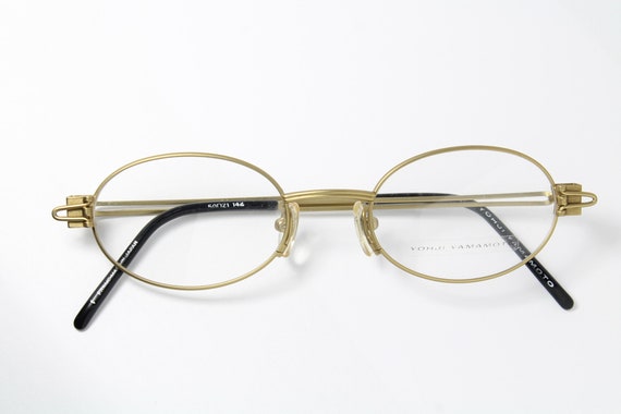 Original YOHJI YAMAMOTO 51-4109 C.1 50-21 Oval Steampunk  display picture 3