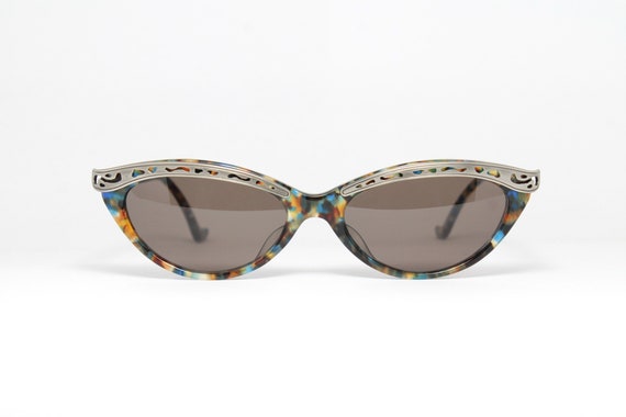 Narrow Cat Eye MARTINE SITBON 6543 BZ Trendy Cool Rare  display picture 2