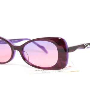 Pink Purple Butterfly MARTINE SITBON 6246 RDP Cool Rare Unique True Vintage Sunglasses Lunettes Occhiali Bril Solglasögon Gafas LSE02