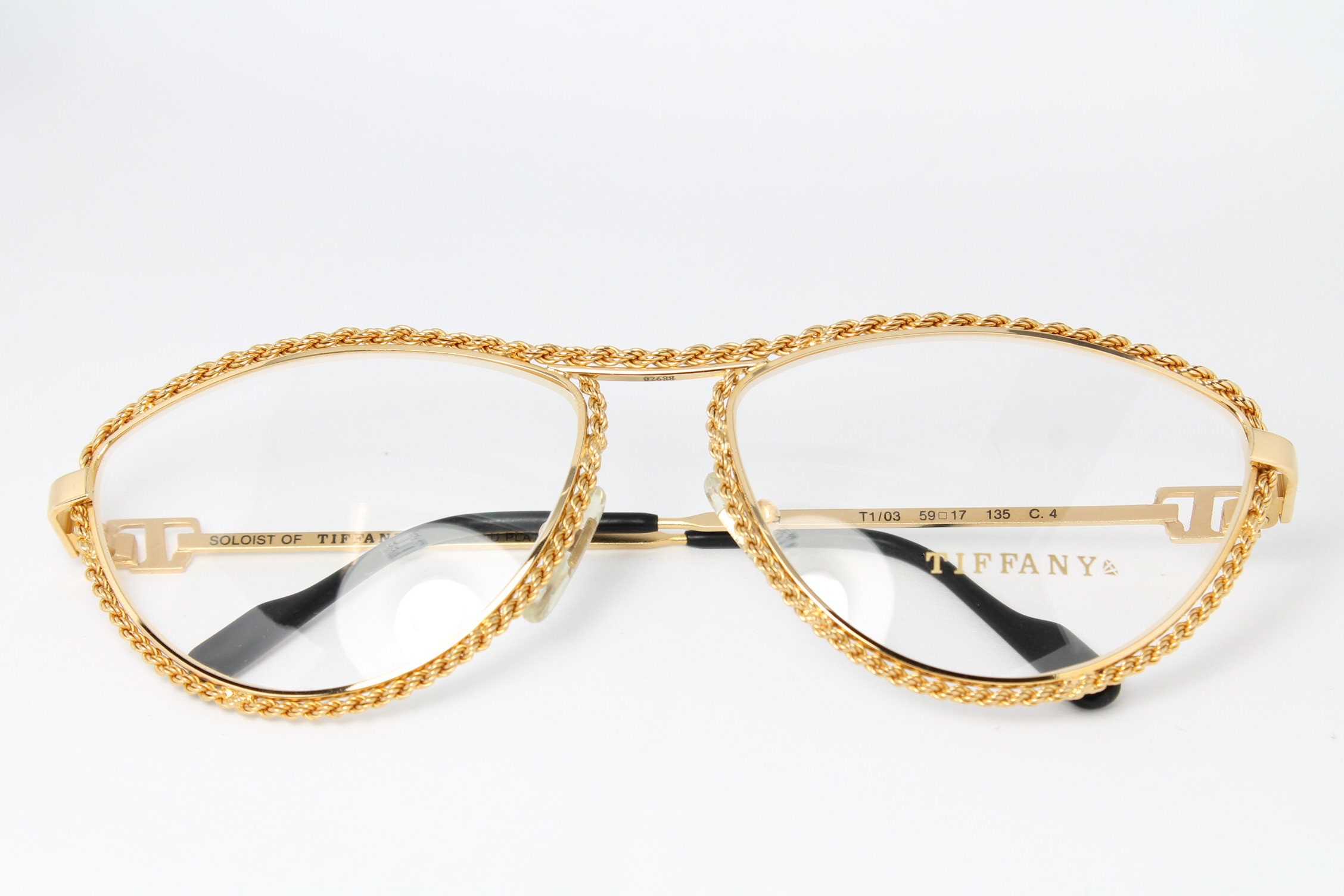XL TIFFANY T1/03 C4 SOLOIST 23K Gold Plated Rare Unique Vintage