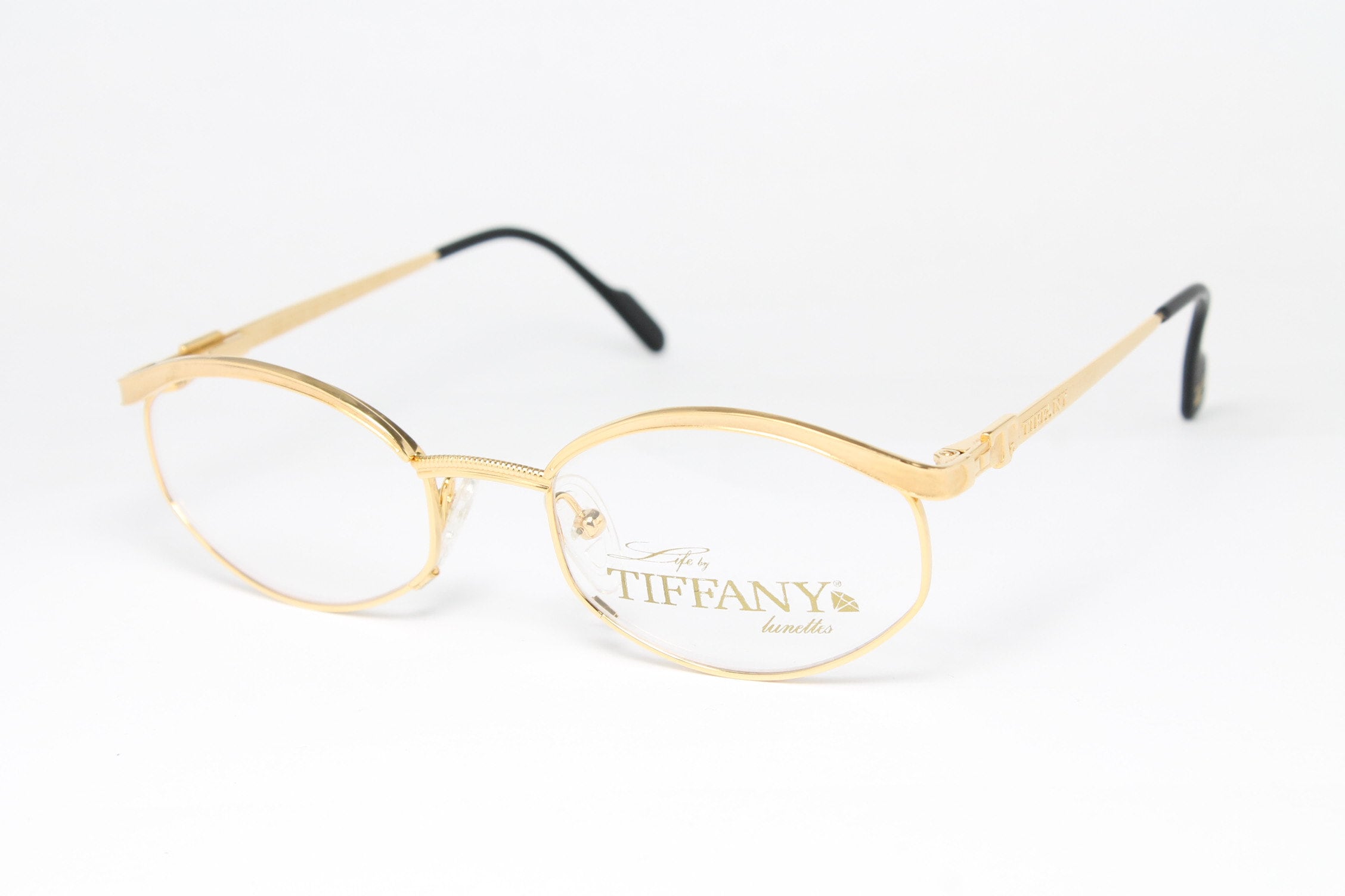 Small TIFFANY T545 C4 23K Gold Plated Rare Unique Vintage