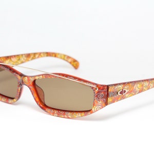 CHRISTIAN DIOR 2598 30 Multicolor Optyl Rare Unique True Vintage Sunglasses Lunettes Occhiali Bril Gafas Solglasögon LSE03