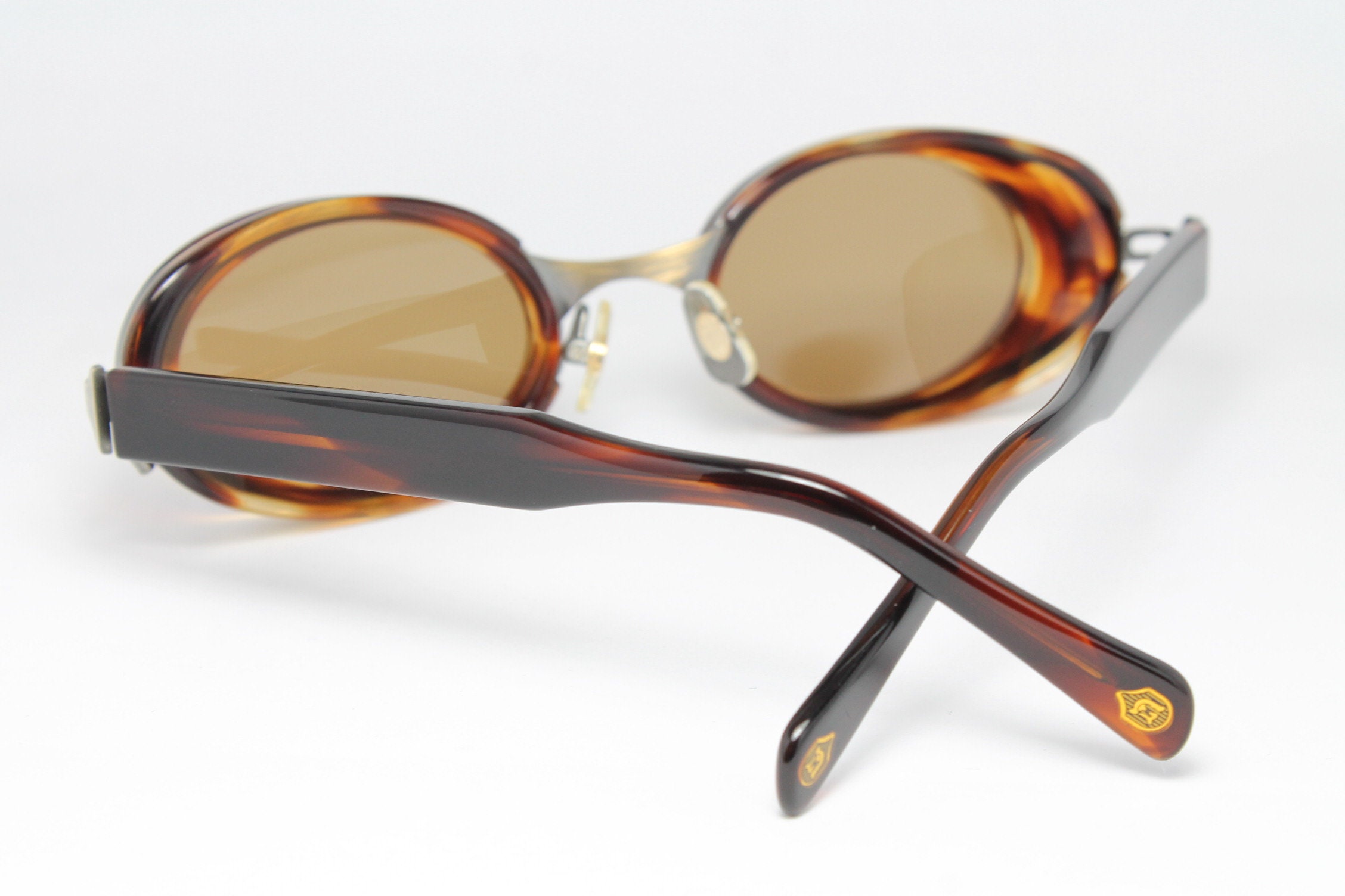 Very RARE!! Vintage Matsuda Sunglasses 10615 Matsuda 10611 vintage titanium side shield sunglasses frames  main image 2