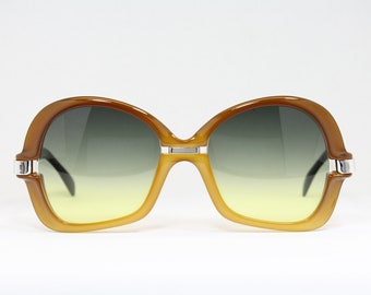 Oversized SAPHIRA virgula 007 B Rare Unique True Vintage Sunglasses Lunettes Occhiali Bril Solglasögon Gafas LSE15