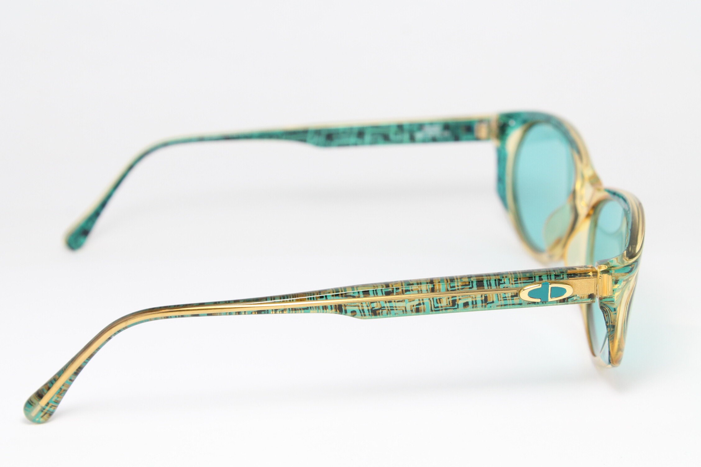Dior Turquoise Vintage Sunglasses Dior Ski 6 PX3 120 – Vintage Frames Company main image 2