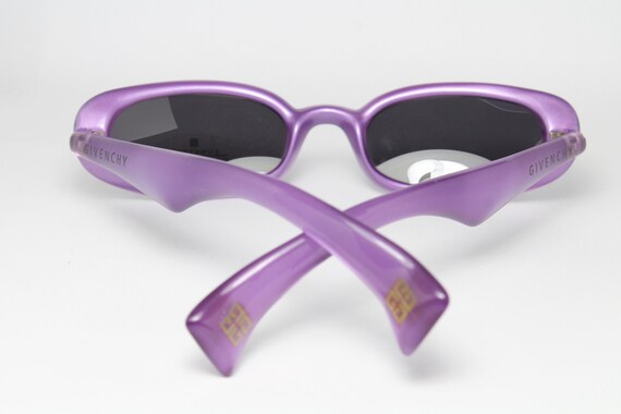 GIVENCHY 2513-002 Purple Rare Unique True Vintage Sunglasses