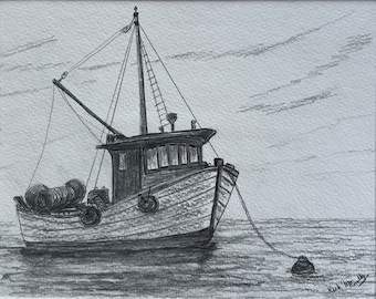 End of Day - Nautical Art Print