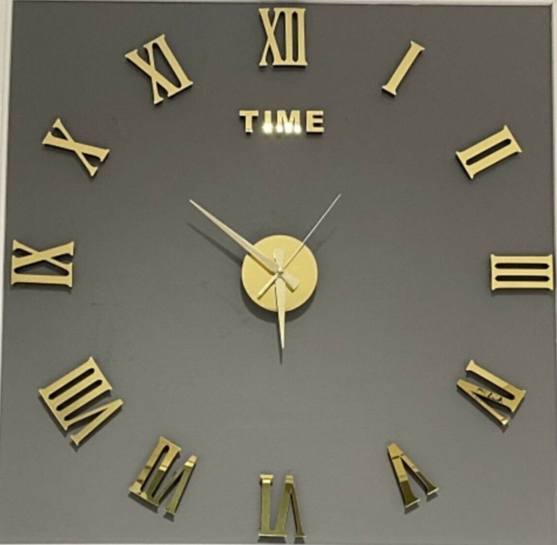 BİG Watch Wall Decor 3D Wall Clock Modern Clocks for Wall Etsy