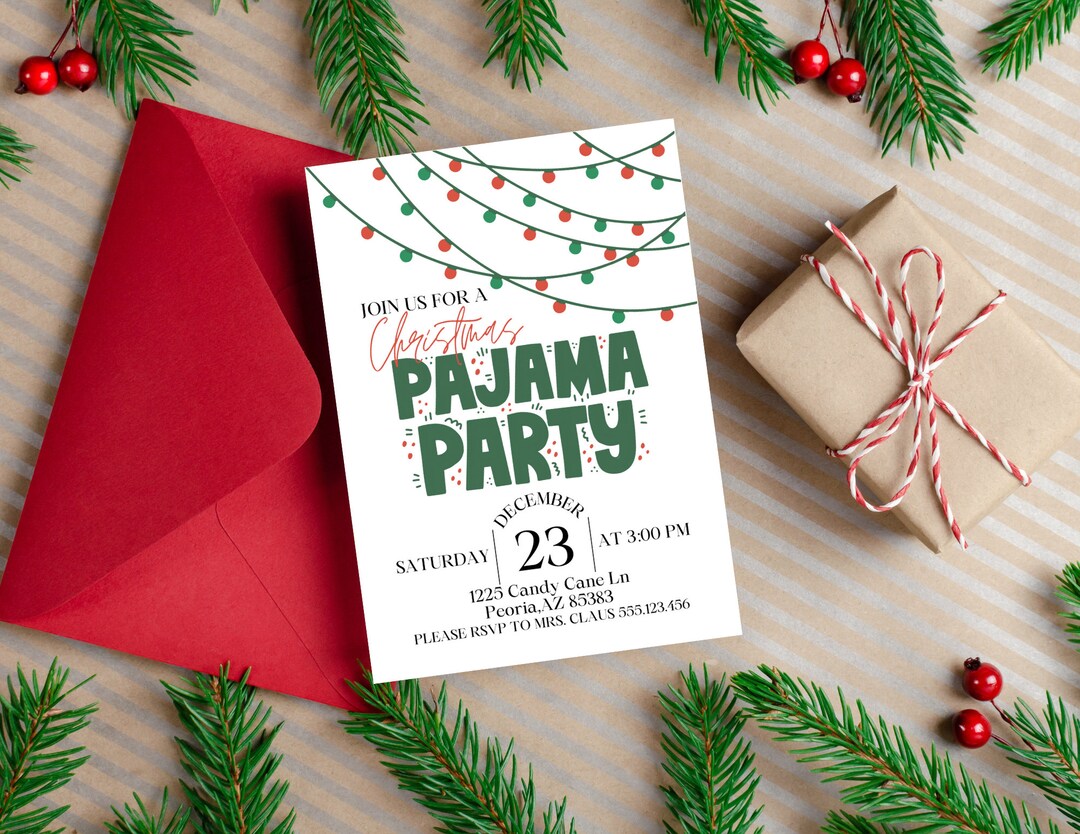 christmas-pajama-party-invitation-christmas-party-invite-pajama-party