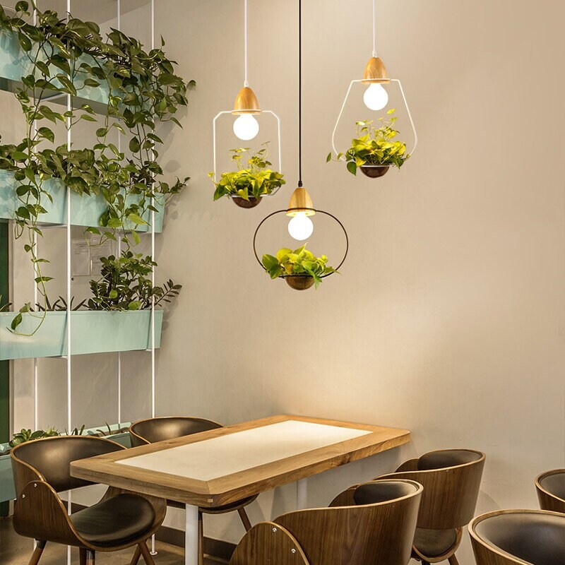 Farmhouse Plant Pendant Light Fixtures 