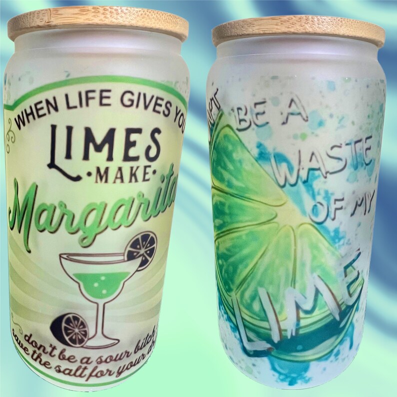 Frosted Glass Beer Can Etsy