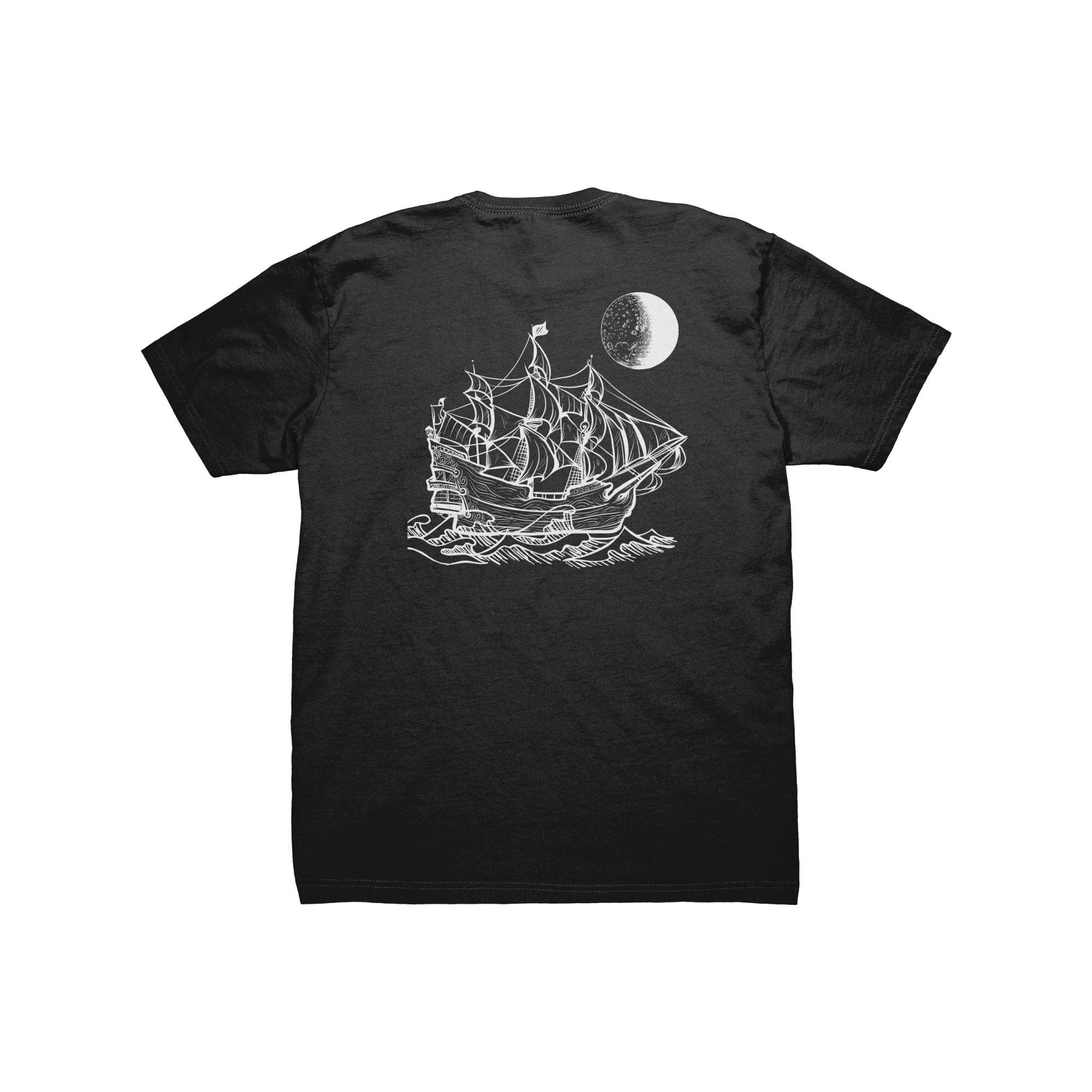 Mens Pirate Ship Tshirt Etsy
