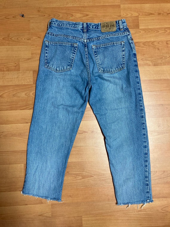 Gap Blue Jeans Capri 29W Gap Original 