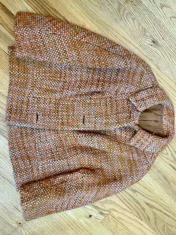 Vintage Wool-blend Sheath Dress & Jacket, Retro S… - image 6