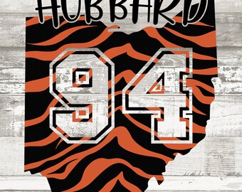 Sam Hubbard Ohio SVG