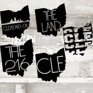 Cleveland OHIO pride Svg Files