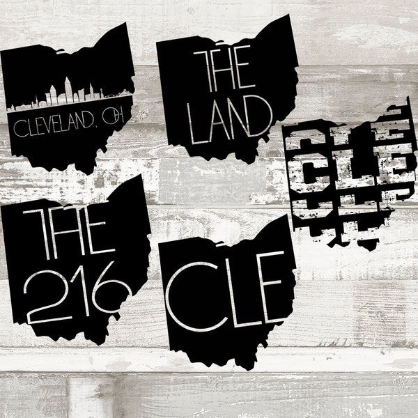 Cleveland OHIO pride Svg Files