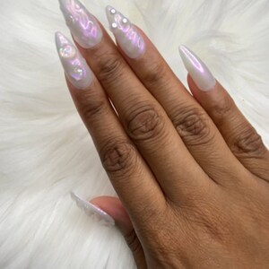 Mermaid Press On Nails | Aurora Press On Nails