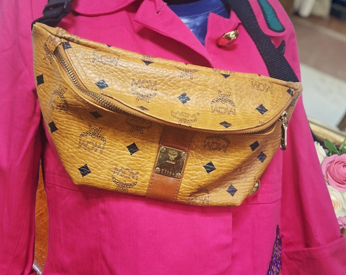 Authentic Vintage MCM Belt bag: Unisex Designer Bum Bag