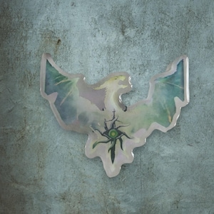 Dragon Age Inquisition Pin, Legendary Dragon Design, Ideal for Jackets and Bags, Gift for RPG and Fantasy Lovers, Iconic Game Artwork