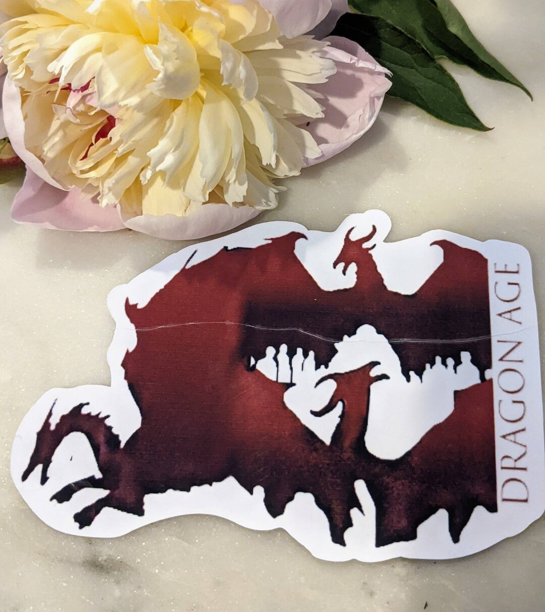 Dragon Age Print and Sticker Video Game Art Gift for Gamer - Etsy