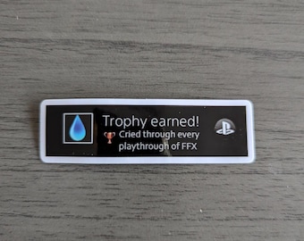 Funny Final Fantasy X Sticker, Humorous FFX Design, Perfect for Laptops and Water Bottles, Fun Gift for Gamers, Funny FFX Sticker