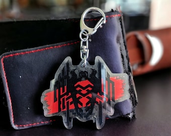 Dragon Age Keychain, Unique Hawke Crest from Kirkwall, Functional and Stylish Gift for Dragon Age Fans and Gamers