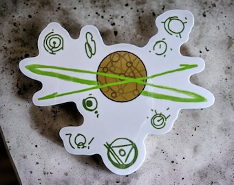 Treasure Planet Waterproof Vinyl Sticker, Vintage Disney Adventure Decal for Laptops & Water Bottles, Perfect Gift for Fans