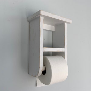 Country Farmhouse Toilet Paper Holder - Toilet Tissue Holder- Toilet Paper Holder - Bathroom Decor - Bathroom Accessory