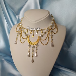Dior sun and moon necklace cheap