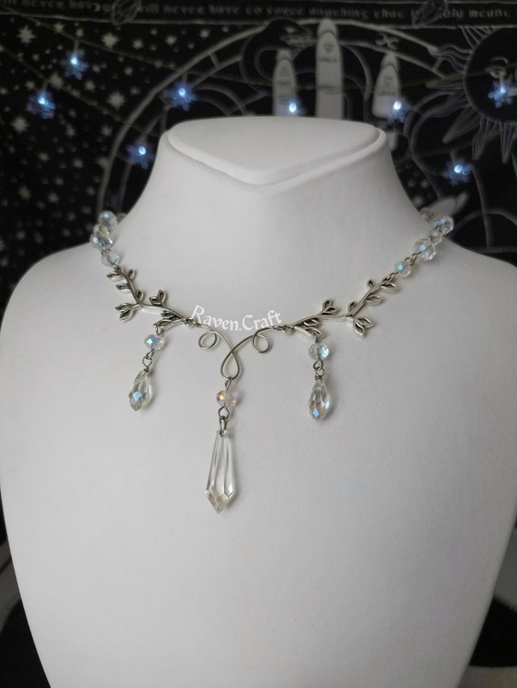 [ReinSein]ACC★Silver Pearl Butterfly Chocker Butterfly Pearl Choker – ShopStarCrew