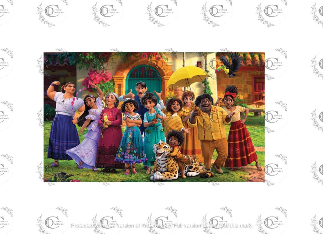 Arbre Généalogique De La Famille Madrigal Famille Madrigal // Encanto // Madrigal // PNG // - Etsy France
