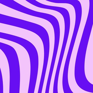 Pode incluir: Fundo abstrato com linhas onduladas em tons de roxo e rosa.