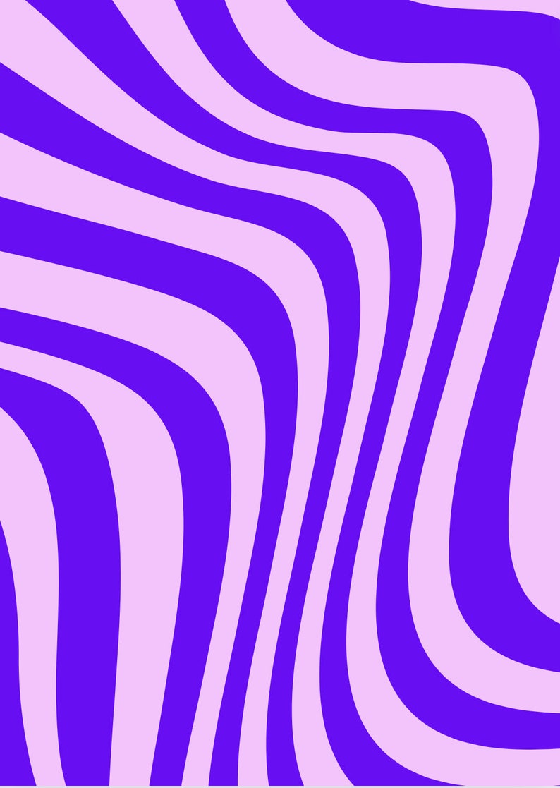 Pode incluir: Fundo abstrato com linhas onduladas em tons de roxo e rosa.