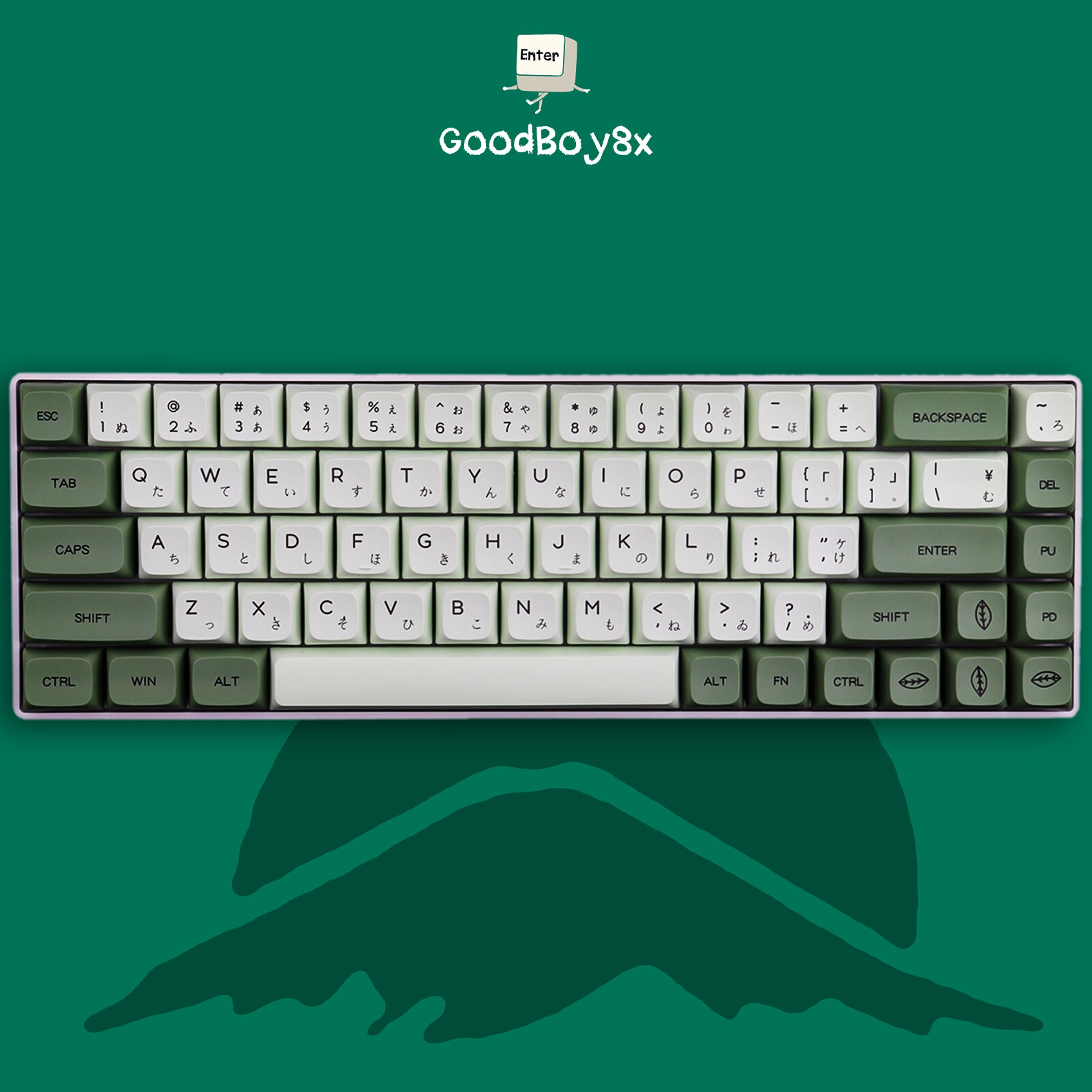 Matcha Keycaps Set Keycap Set Custom Keycaps Top Keycap Etsy