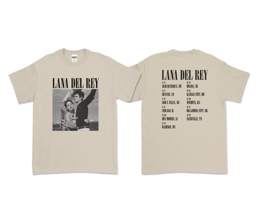 Lana del rey shop wolf t shirt