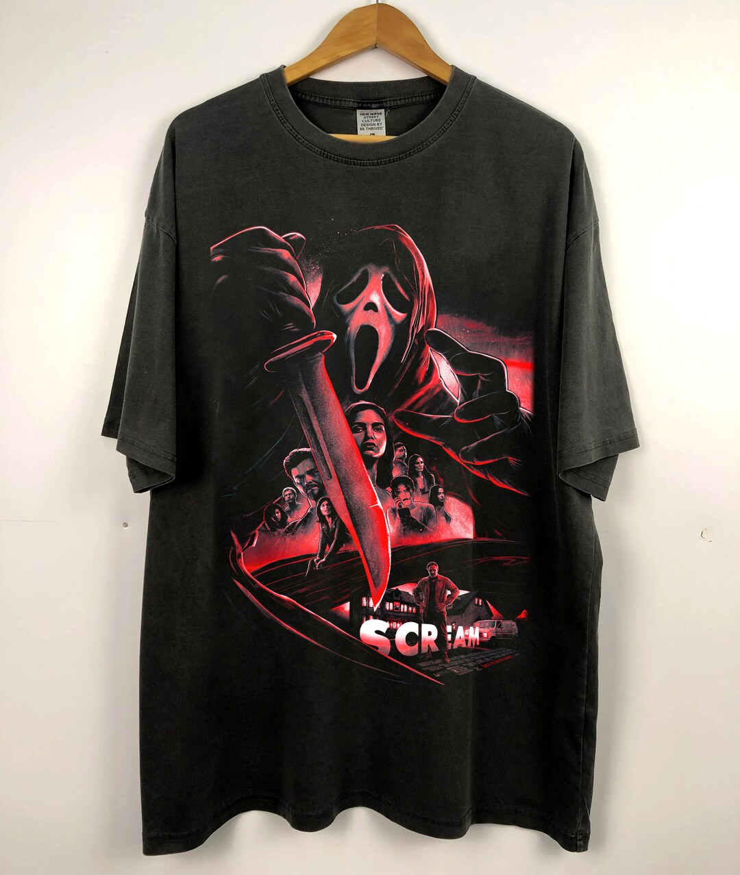 Scream Vintage Horror Tshirt, Scream Movie Tshirt, Scream Shirt