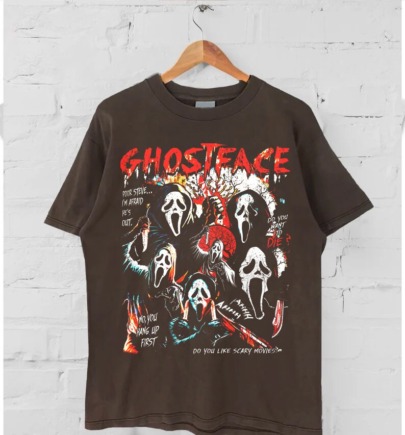 Vintage Horror Movie Tshirt Vintage Scream Shirt Let