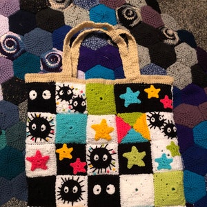 Soot Sprite Tote Bag Crochet Pattern