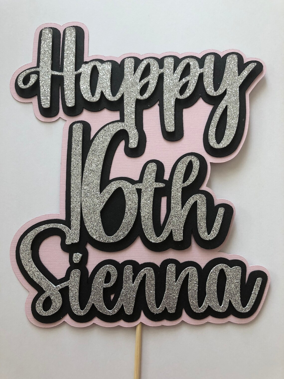 Personalised Cake topper Etsy