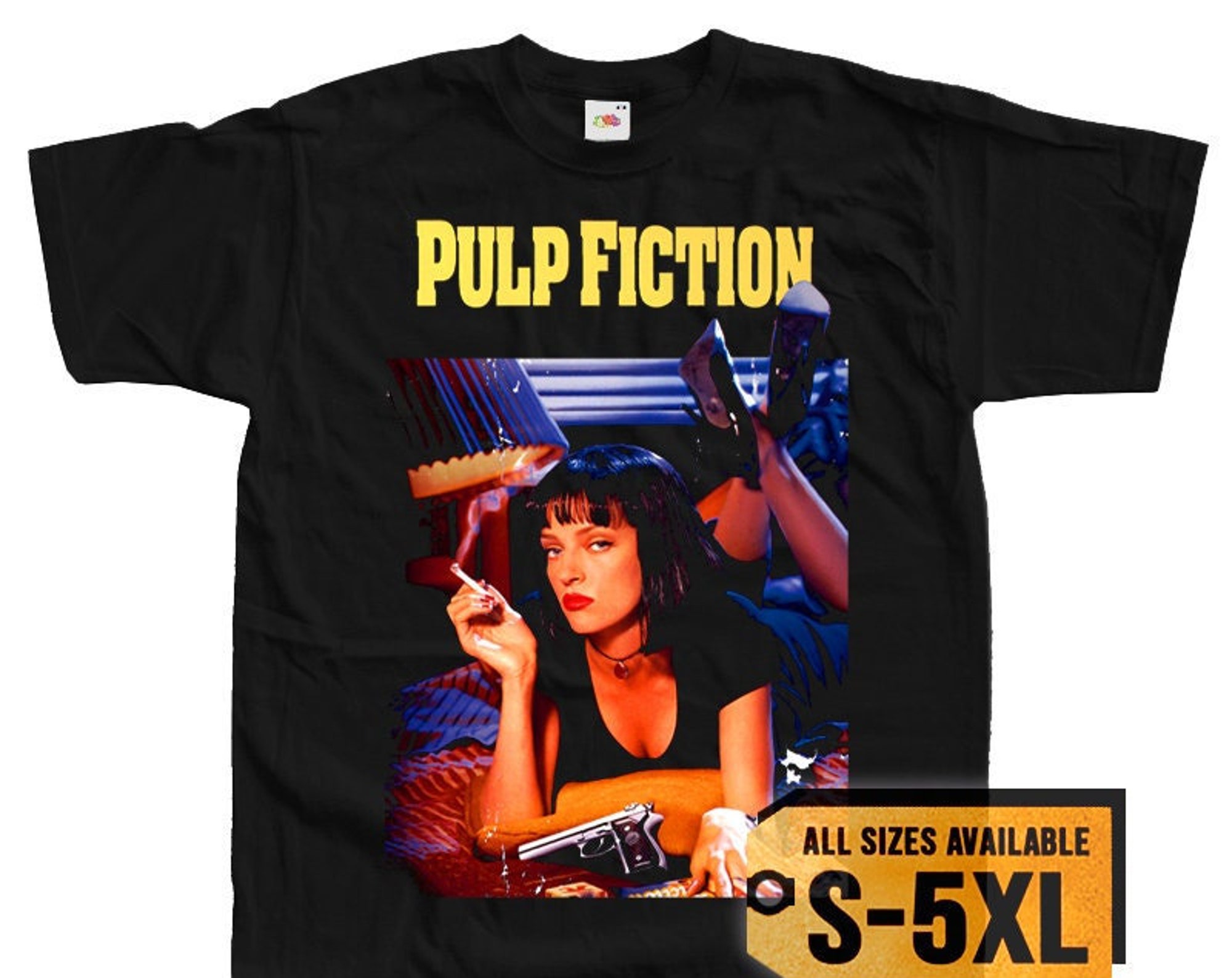 Pulp Fiction V1 Poster Men T Shirt