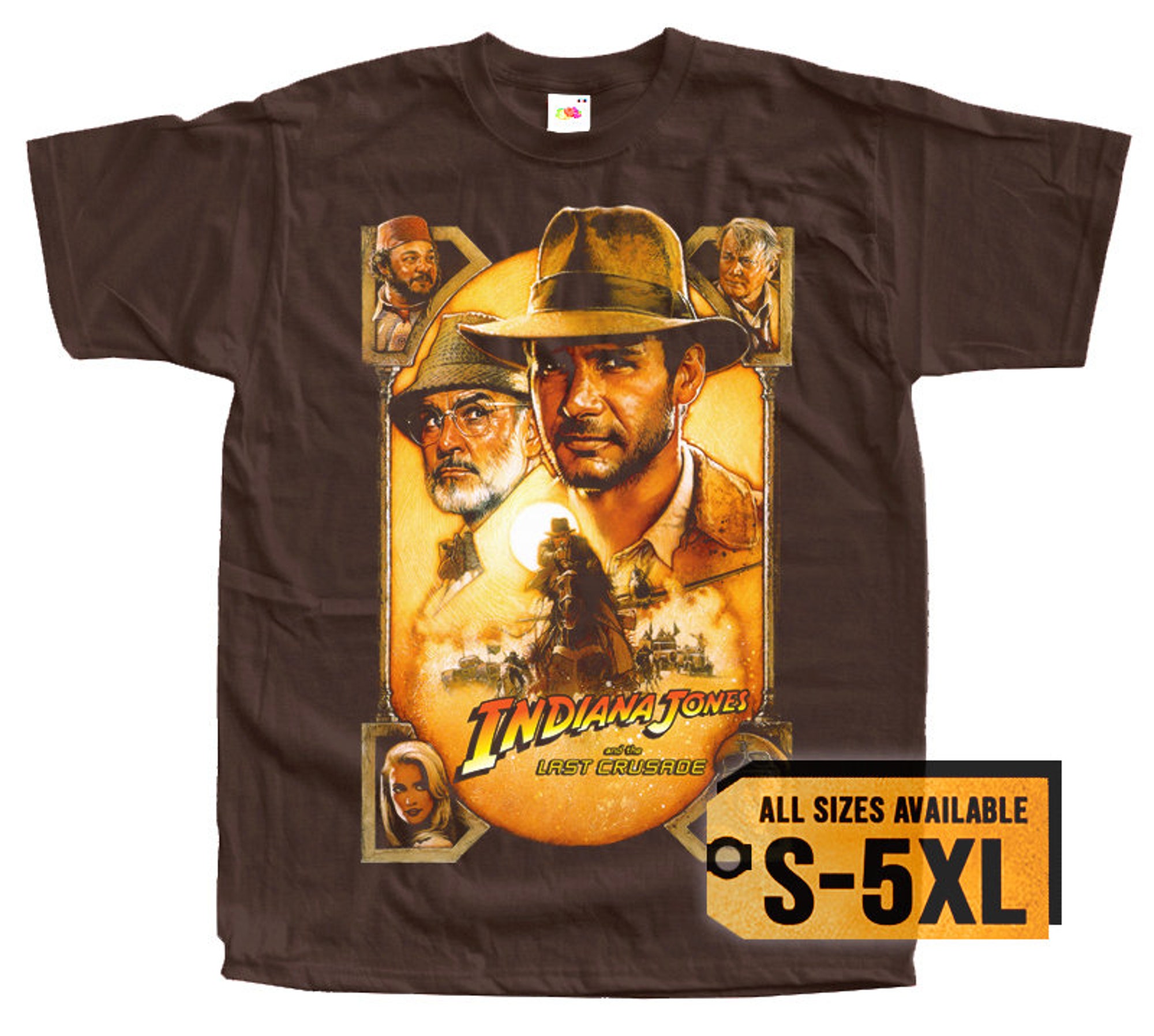 Discover Indiana Jones V6 Poster Men T Shirt