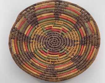 Beautiful Indigenous Woven Colorful Basket
